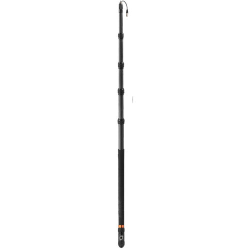 E-Image CARBON FIBER TELESCOPE BOOM WITH INTERNAL CABLE AND BOTTOM XLR BASE -6FT(1.8M)
