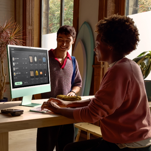 Apple 24-inch iMac with Retina 4.5K display: Apple M4 chip with 10‑core CPU and 10‑core GPU. 16GB. 512GB SSD - Green