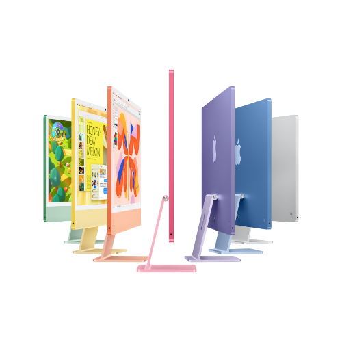 Apple 24-inch iMac with Retina 4.5K display: Apple M4 chip with 10‑core CPU and 10‑core GPU. 16GB. 256GB SSD - Blue