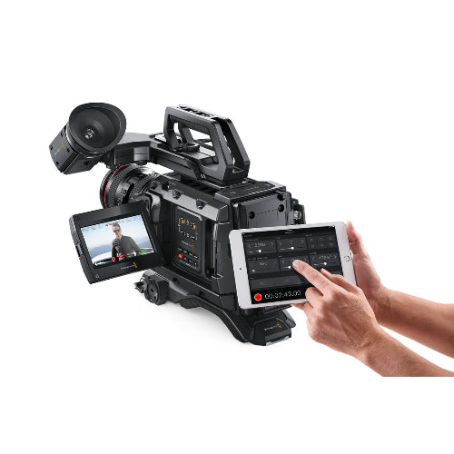Blackmagic URSA Mini Pro 4.6K G2 EF (body only). Side Handle & LANC Cable not included