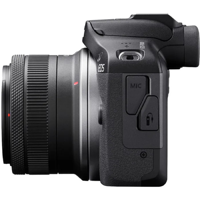 Canon EOS R100 Mirrorless Camera with RF-S 18-45mm Lens Travel Kit