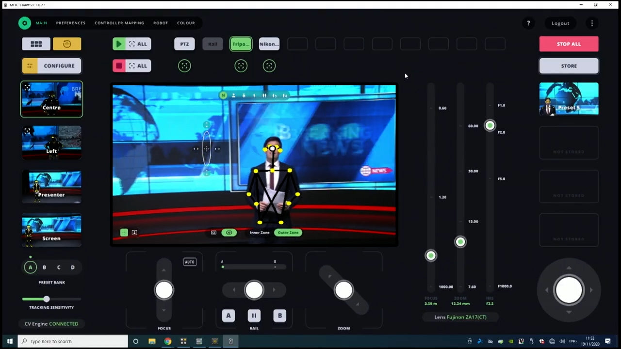 MRMC Polymotion Chat Automated Robotic Camera Solution
