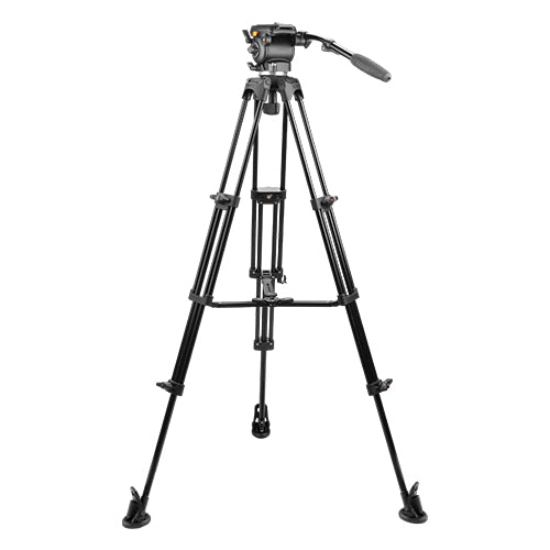 E-Image EK650 75mm Fluid Head Tripod Kit