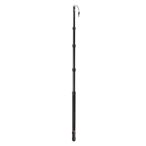 E-Image ALUMINUM TELESCOPE BOOM WITH INTERNAL CABLE AND BOTTOM XLR BASE -12FT(3.5M)