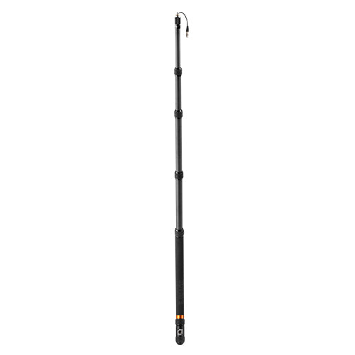 E-Image CARBON FIBER TELESCOPE BOOM WITH INTERNAL CABLE AND BOTTOM XLR BASE -12FT(3.5M)