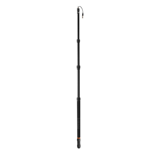 E-Image ALUMINUM TELESCOPE BOOM WITH INTERNAL CABLE AND BOTTOM XLR BASE -9FT(2.7M)