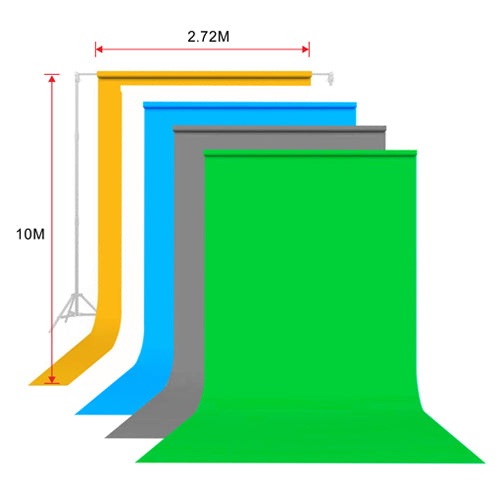 E-Image Background paper (2.72*10M),different colors for choices