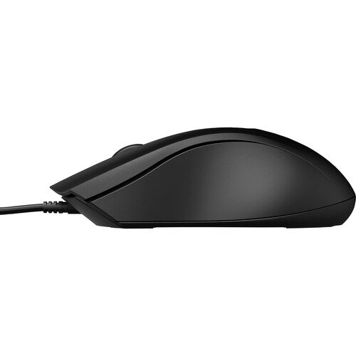 HP 105 Black Wired Mouse