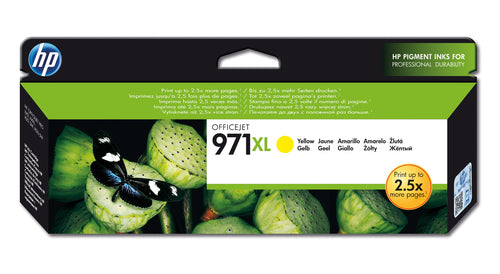 HP 971xl Yellow Officejet Ink Cartridge