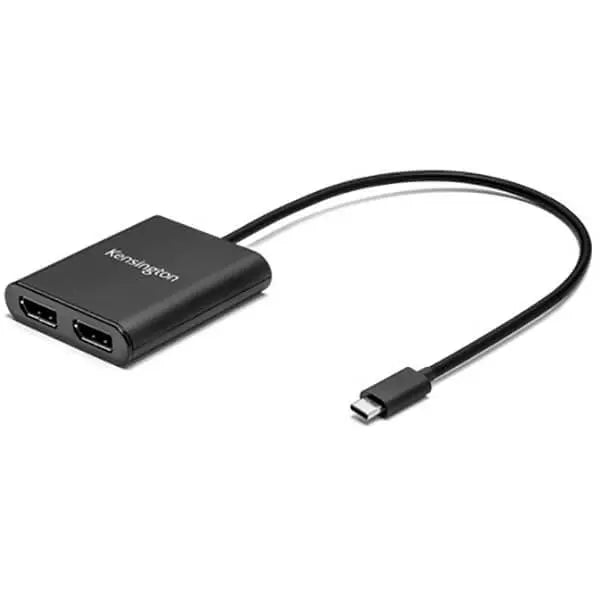 Kensington USB-C to Dual Display Port 1.2 Video Adapter
