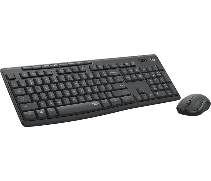 Logitech Wireless keyboard  and mouse Combo MK295 Desktop Silent (GRAPHITE)