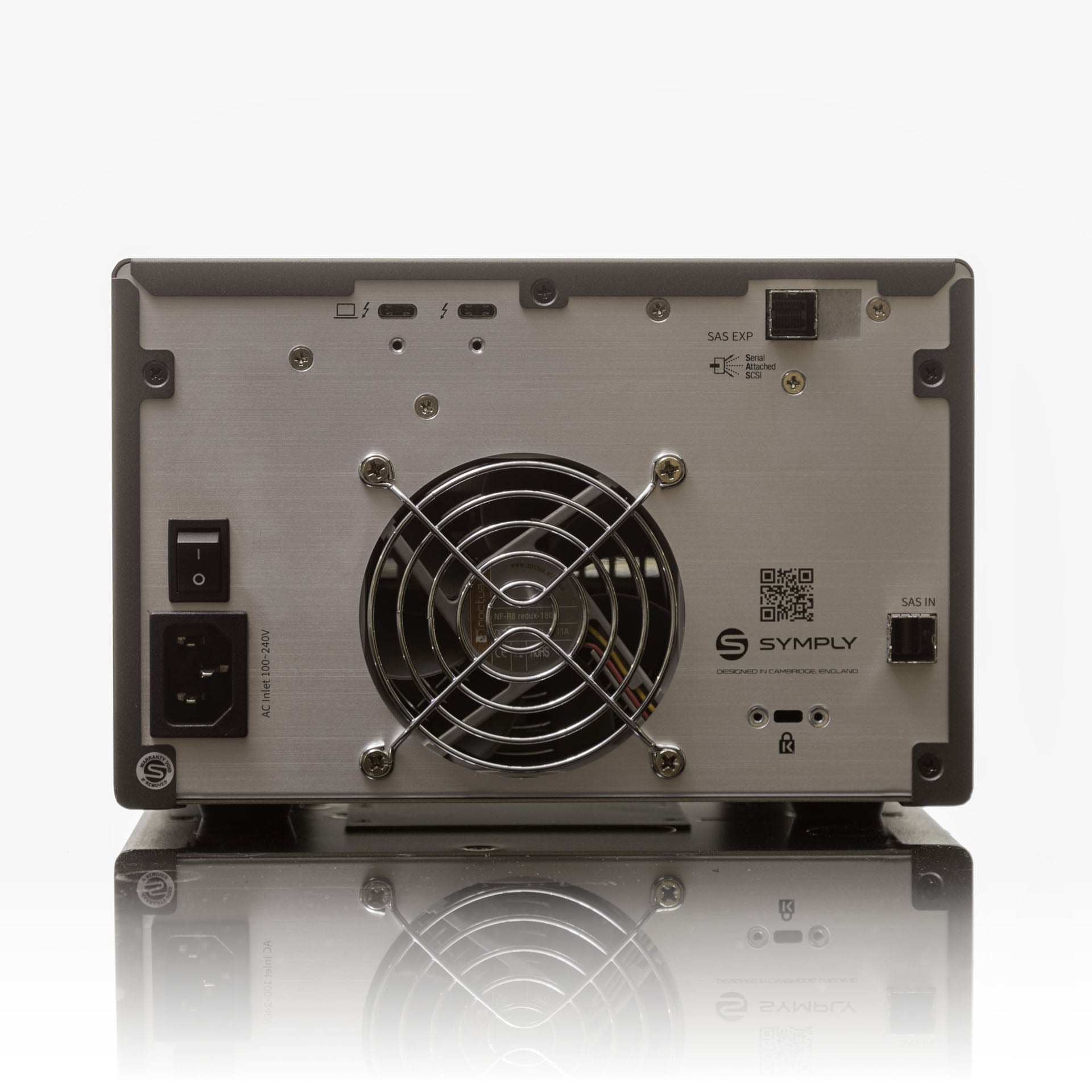 SymplyDIT LTO XTF Desktop LTO-9 Thunderbolt 3 & SAS FH inc DC&CC & 2m Active cable 3Yr