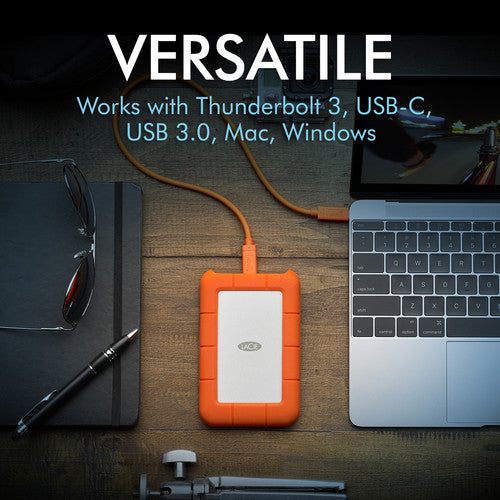 Seagate LaCie 5TB Rugged Mini USB-C Hard Drive