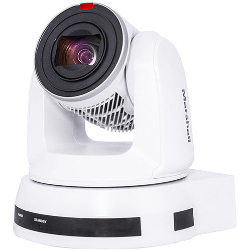 Marshall 4K (UHD30) PTZ Camera with 4.8mm-120.5mm 25x Zoom – 3G-SDI, HDMI & IP Outputs (White)