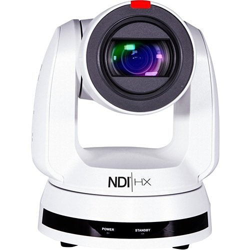 Marshall 4K (UHD60) NDI PTZ Camera with 6.5mm-202mm 30x Zoom – 12G-SDI, HDMI & NDI|HX Outputs (White) [Limited Quantaties]