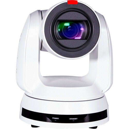 Marshall 4K (UHD60) PTZ Camera with 6.5mm-202mm 30x Zoom – 12G-SDI, HDMI & IP Outputs (White)