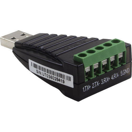 Marshall CV-USB-RS485 USB to RS485 Adaptor Converter with Marshall Camera Control Software (Windows)