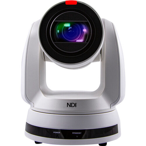 Marshall 4K (UHD60) NDI PTZ Camera with 6.5mm-202mm 30x Zoom – Full NDI, 12G-SDI & HDMI Outputs (White)