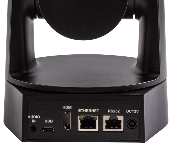 Marshall HD PTZ Camera with 3mm-15mm 5x Zoom – USB3.0, HDMI & IP Outputs (Black)
