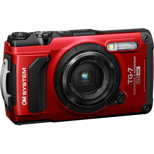 Olympus Systems Tough TG-7 Red Digital Camera