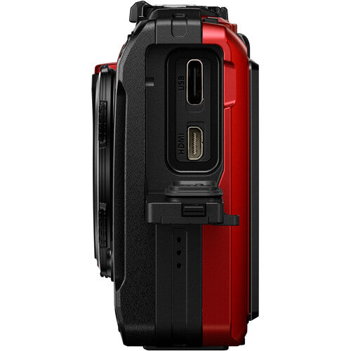 Olympus Systems Tough TG-7 Red Digital Camera