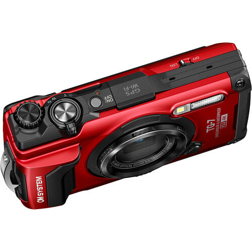 Olympus Systems Tough TG-7 Red Digital Camera