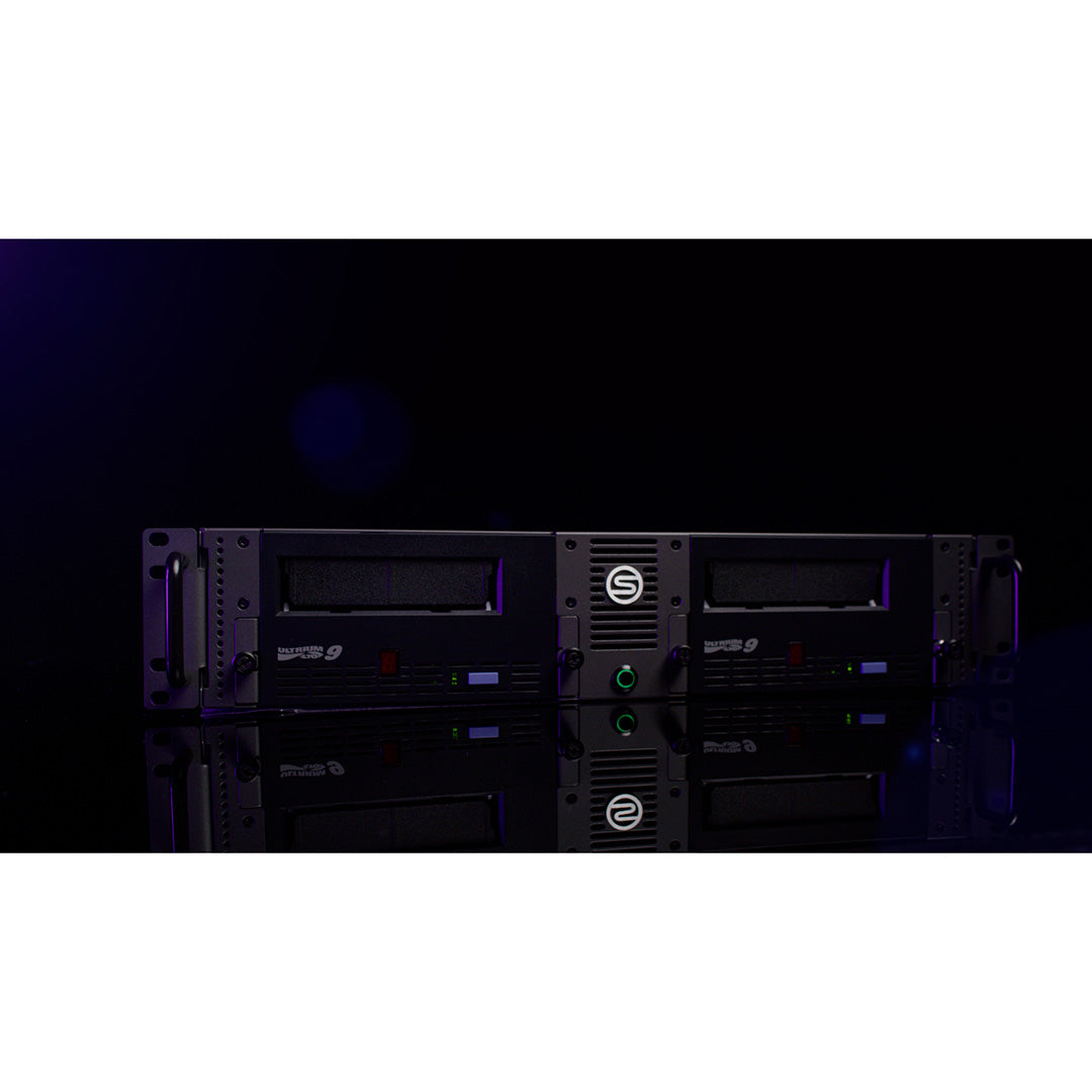 SymplyPRO LTO 2RU LTO-9 Thunderbolt 3 & SAS FH DC&CC; 2m Active Cable 3Yr