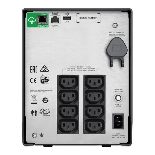 APC Smart-Ups C 1000va Lcd 230v With Smartconnect
