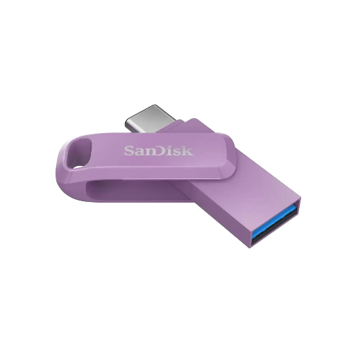 SanDisk Ultra Dual Drive Go USB Type- C, Lavender, Global, 150MB/s 64GB