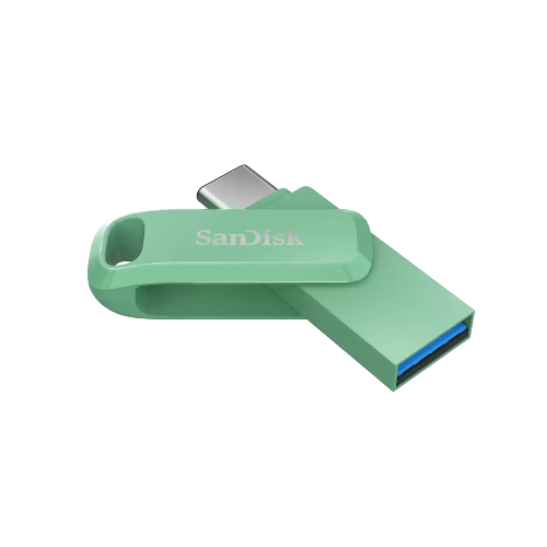 SanDisk Ultra Dual Drive Go USB Type- C, Absinthe Green, Global, 400MB/s 128GB