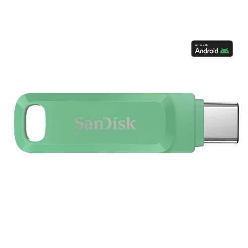 SanDisk Ultra Dual Drive Go USB Type- C, Absinthe Green, Global, 400MB/s 128GB