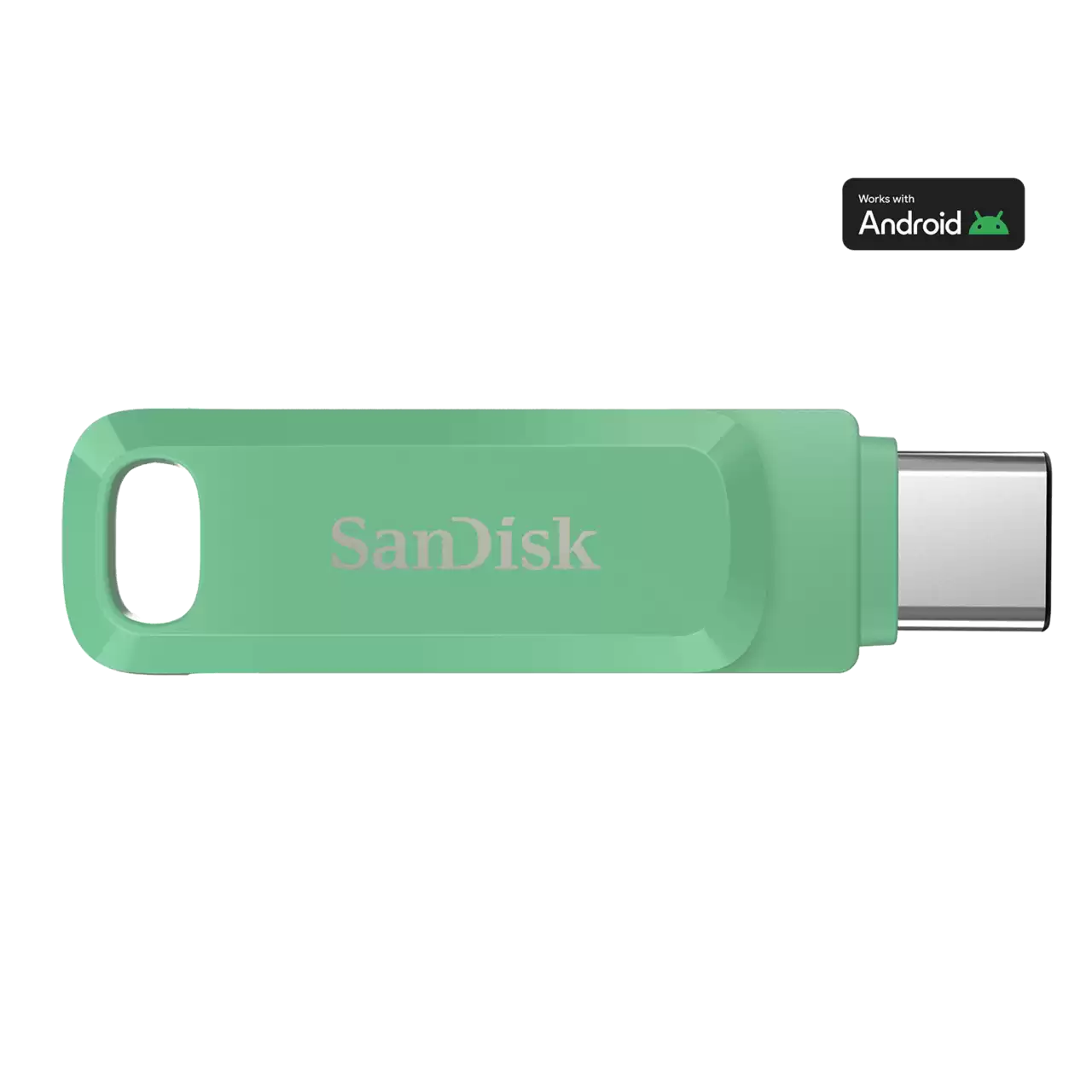 SanDisk Ultra Dual Drive Go USB Type- C, Absinthe Green, Global, 400MB/s 256GB