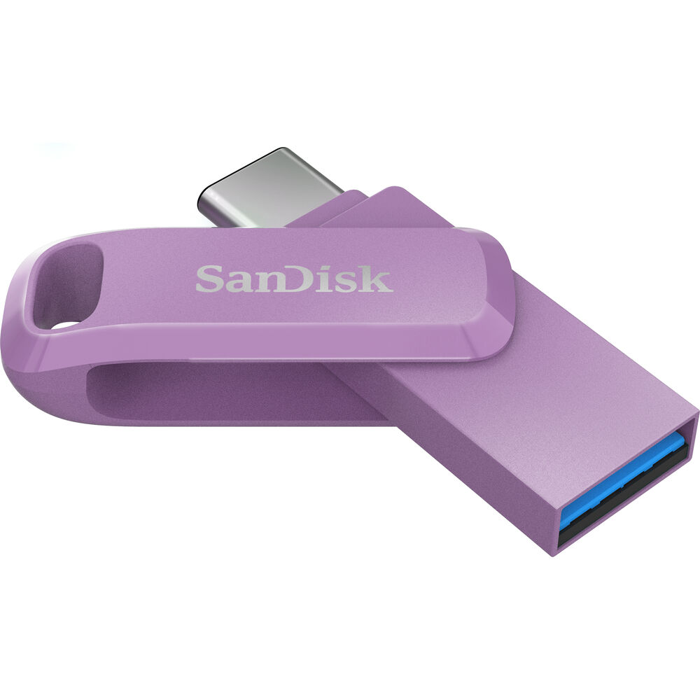 SanDisk Ultra Dual Drive Go USB Type- C, Lavender, Global, 512GB
