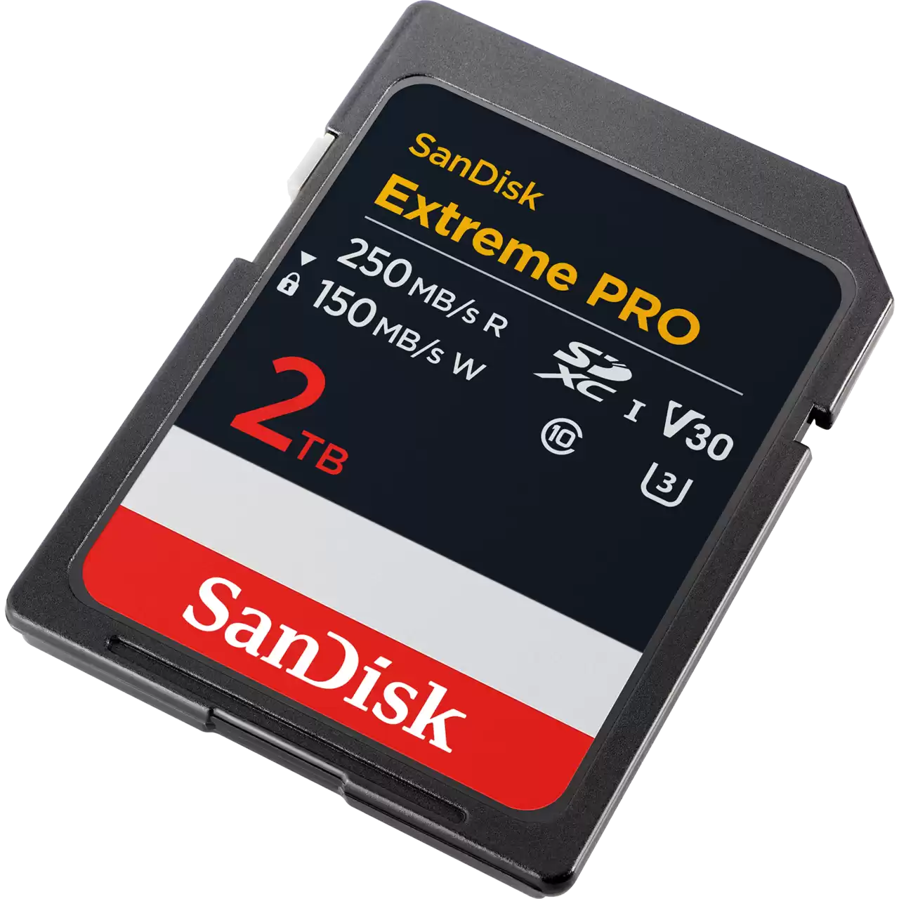 SanDisk Extreme PRO® SDXC™ UHS-I Card, 2TB Up to 250MB/s Read & 150MB/s Write