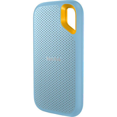 SanDisk Extreme Portable SSD 1050MB/s R, 1000MB/s W, PC, MAC, 4TB, 5Y Warranty, Sky Blue color