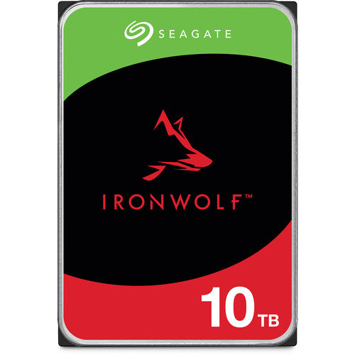 Seagate Ironwolf 10TB 3.5" Hard Drive NAS Drives; SATA 6GB/s  Hard Drive