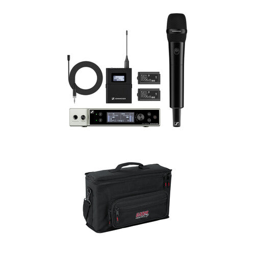 Sennheiser EW-DX MKE2/835-S SET Dual Channel Digital Wireless System