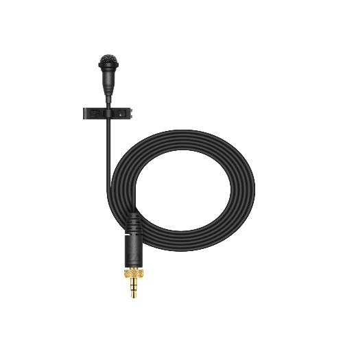 Sennheiser ME 2 Clip-on Lapel Microphone. gold-plated 3.5mm connector
