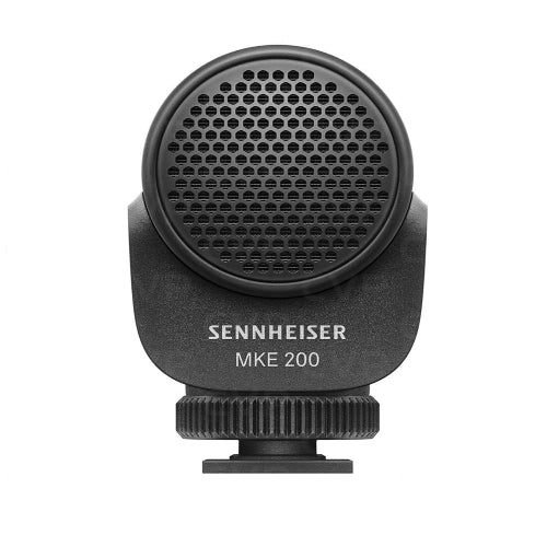 Sennheiser MKE 200 On-camera Super Cardioid Microphone. Pre-polarised Condenser