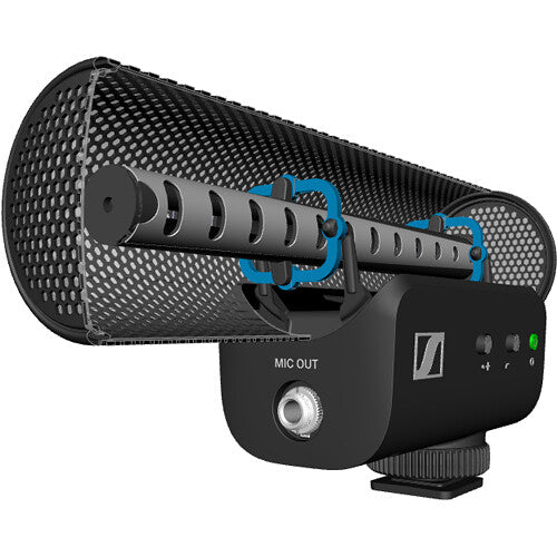 Sennheiser MKE 400 Rifle Microphone for Semi-professional Cameras. 3.5mm Stereo Mini Jack