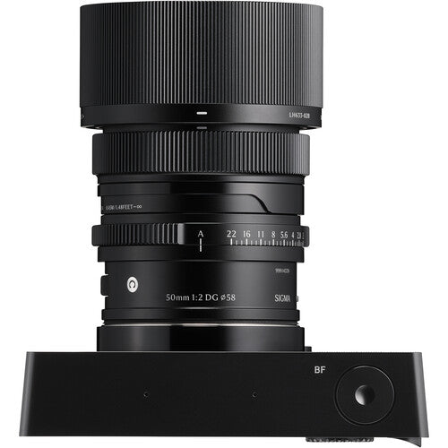 SIGMA LENS  50MM F/2 DG (C)  (BK) F/L-MOUNT