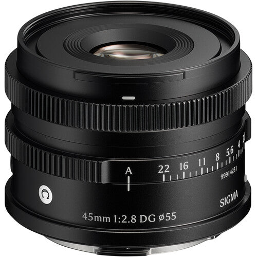 SIGMA LENS  45MM F/2.8 DG (C) (BK) F/L-MOUNT