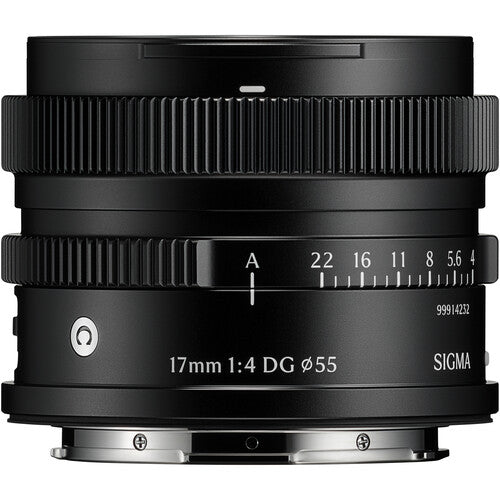 SIGMA LENS  17MM F/4 DG (C) (BK) F/L-MOUNT