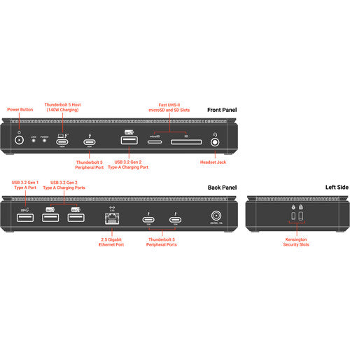 Sonnet Echo 13 Thunderbolt 5 SSD Dock - 1TB