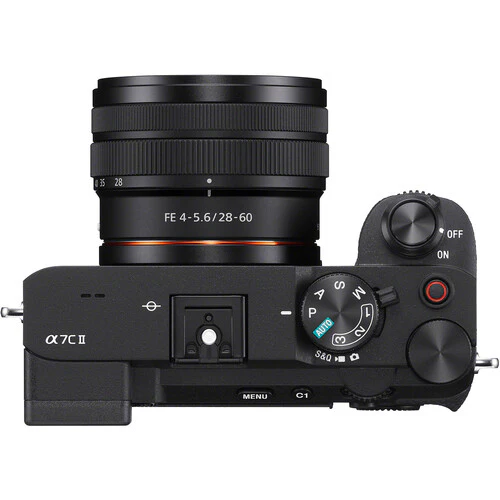 Sony Alpha a7C II Mirrorless Digital Camera with 28-60mm Lens (Black)