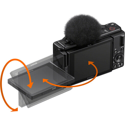 Sony ZV-1F Digital Camera (Black)