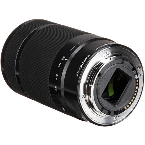 Sony E 55-210mm f/4.5-6.3 OSS Lens - Black