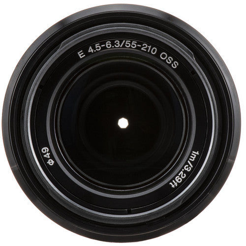 Sony E 55-210mm f/4.5-6.3 OSS Lens - Black
