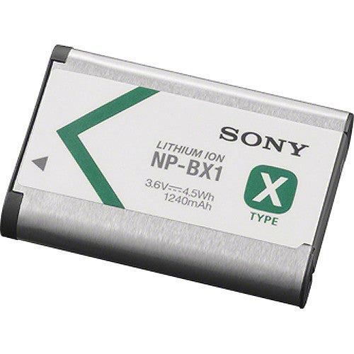 Sony NP-BX1 Rechargeable Lithium-Ion Battery Pack (3.6V. 1240mAh)
