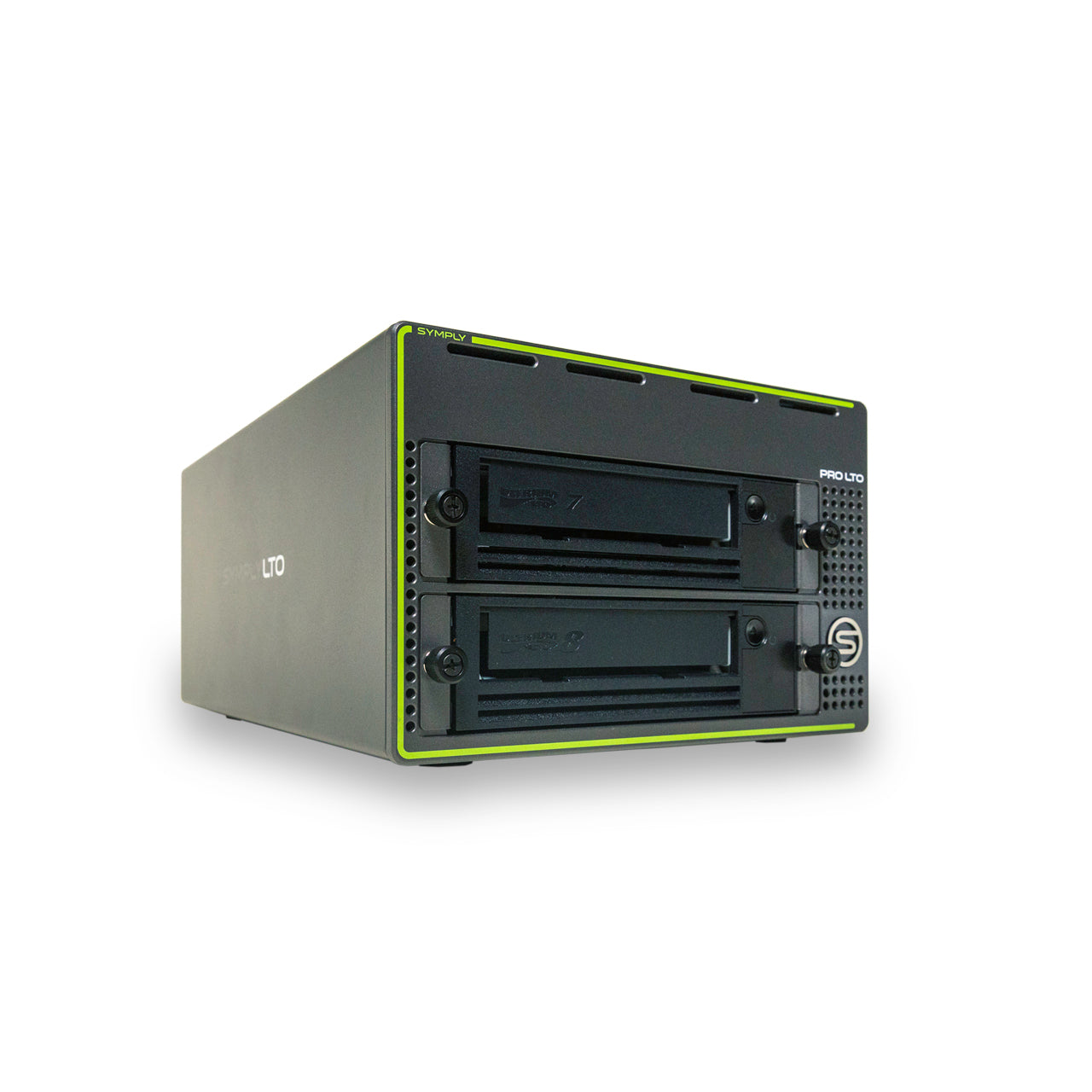 SymplyPRO LTO Desktop LTO-7 Thunderbolt 3 & SAS HH inc DC&CC & 2m Active cable 3Yr